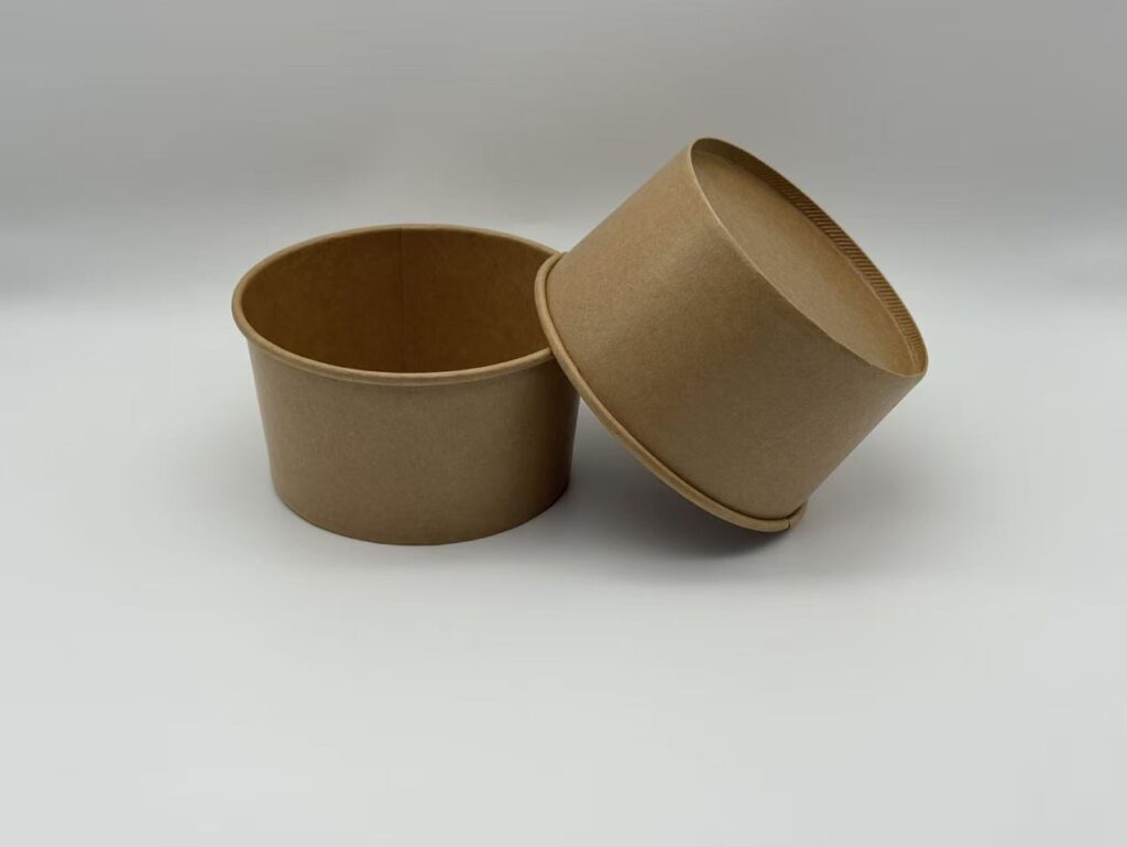 1000ml Round Paper Salad Bowl