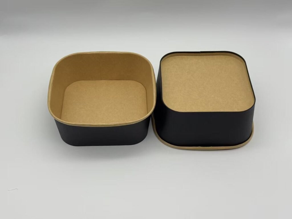 1200ml Square Paper Bowl
