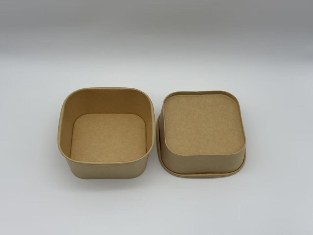 650ml Square Paper Bowl