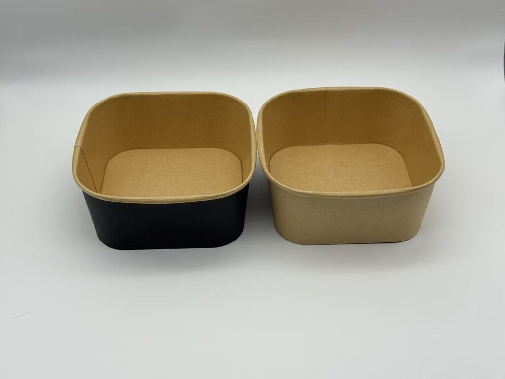 1400ml Square Paper Bowl